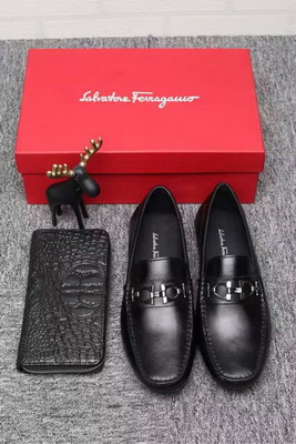 Salvatore Ferragamo Business Men Shoes--078